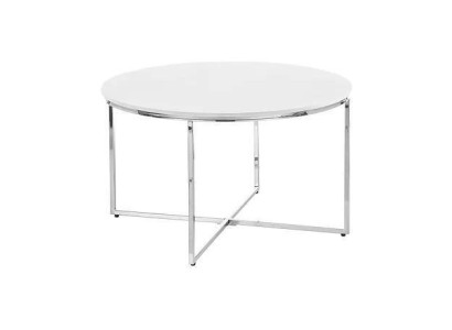Luxurious white coffee table legs from white metal silver living room new